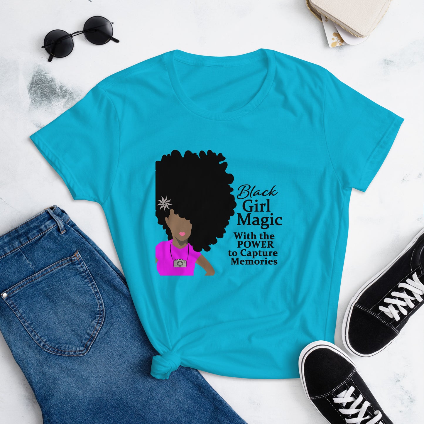 Black Girl Magic Women's Fit Tee
