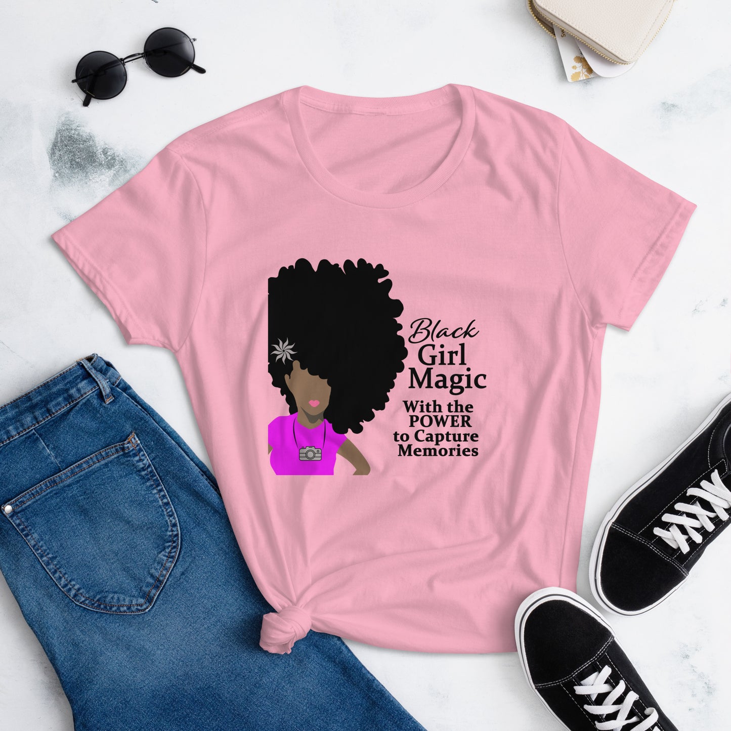 Black Girl Magic Women's Fit Tee