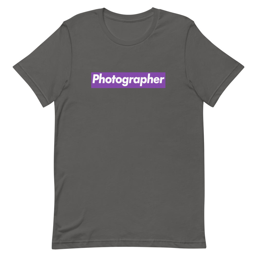Photographer (Purple) Unisex Tee