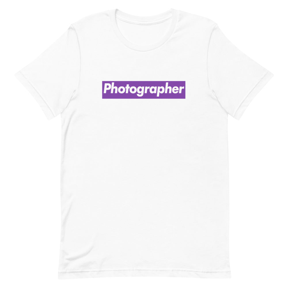 Photographer (Purple) Unisex Tee