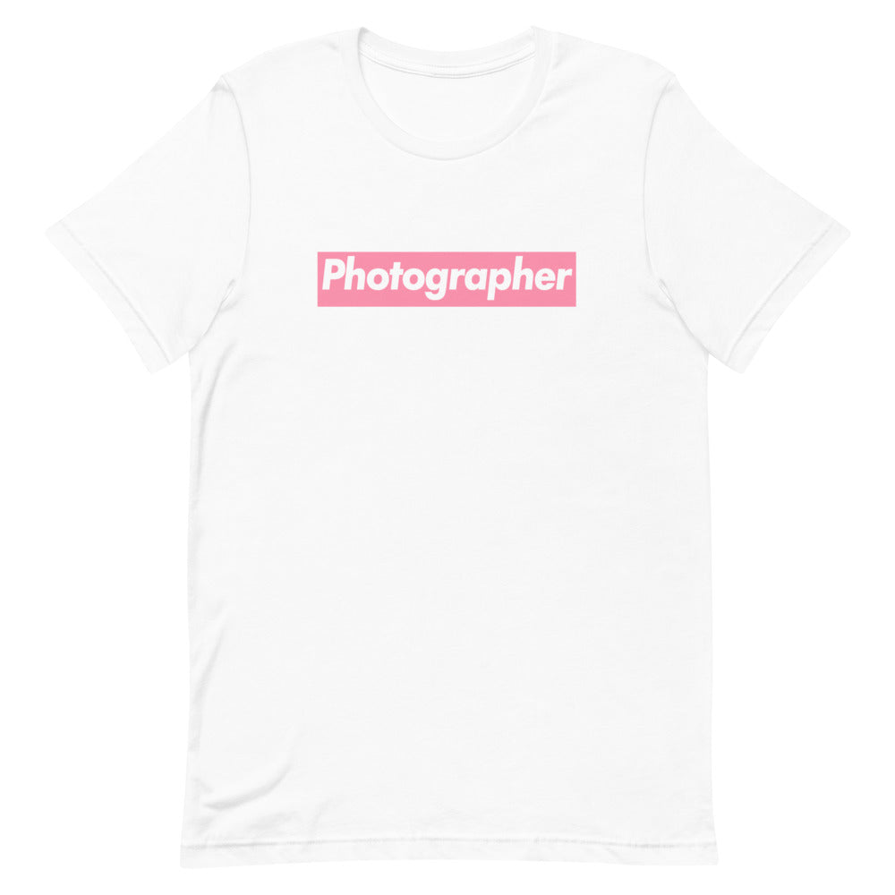 Photographer (Pink) Unisex Tee