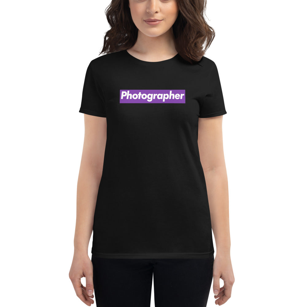 Photographer (Purple) Women's Fit Tee